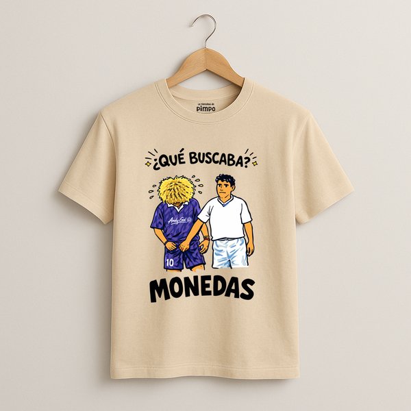 Buscando monedas... By: @andygol10
