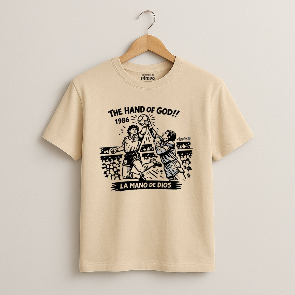 1986 - La Mano de Dios By: @andygol10