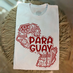 Mapa Paraguay Lineas By: @bbilustra.py
