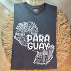 Mapa Paraguay Lineas By: @bbilustra.py