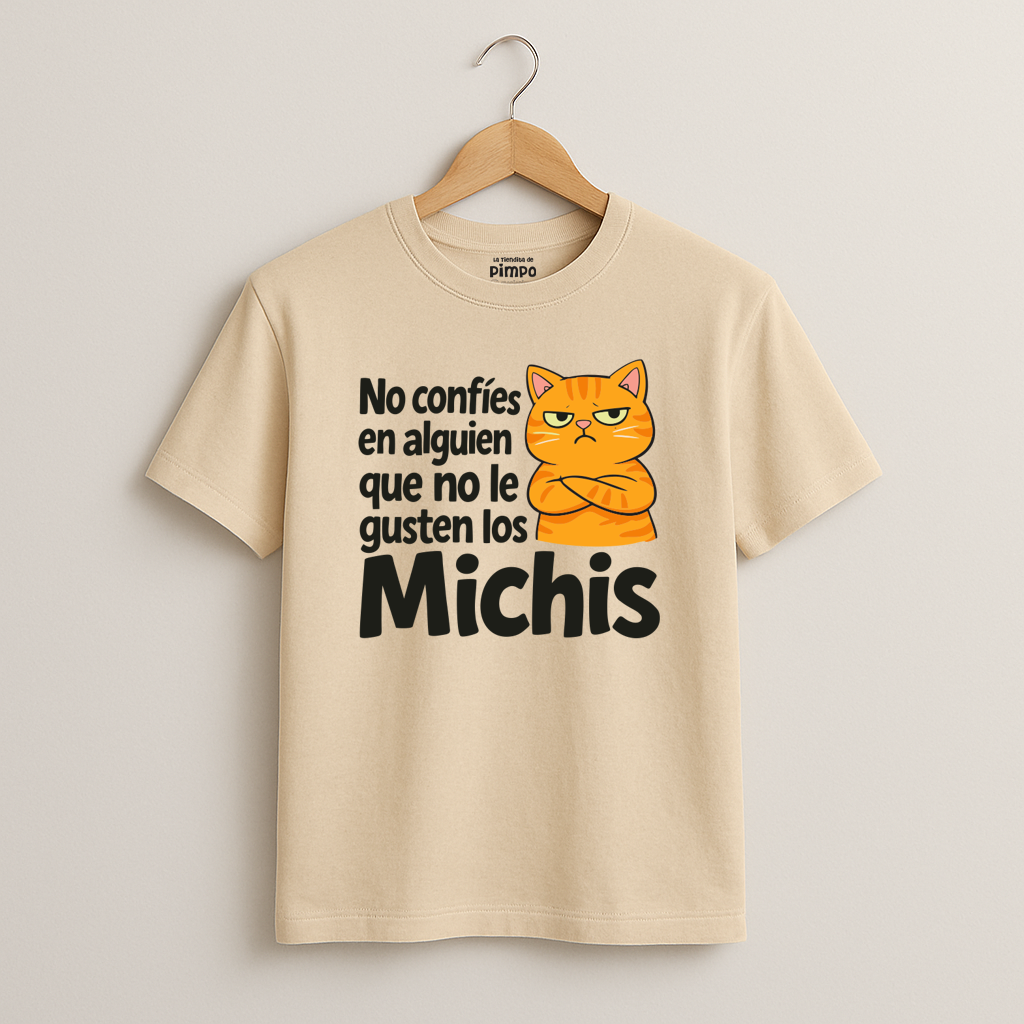 No confio en alguien que no le gusten los Michis By: @mariepimpo