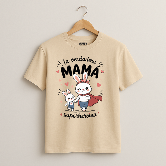 Mama coneja superheroina By: @mariepimpo
