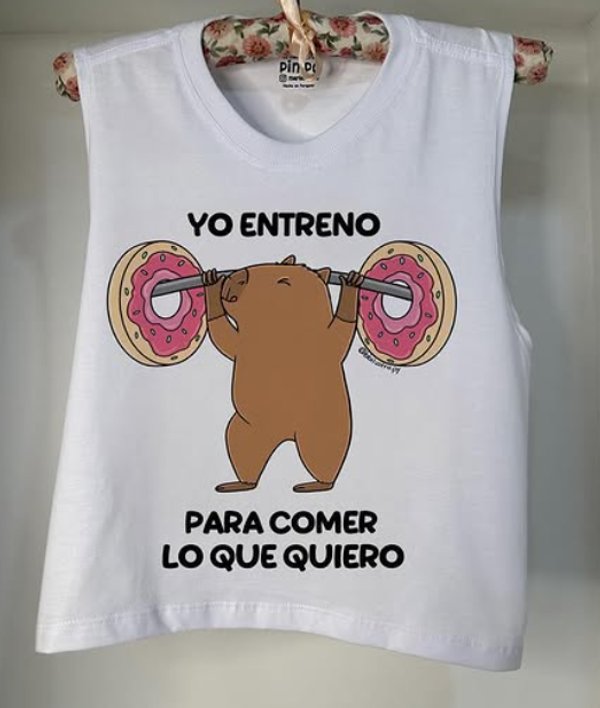 Carpi Yo entreno para comer lo que quiero By: @bbilustra.py